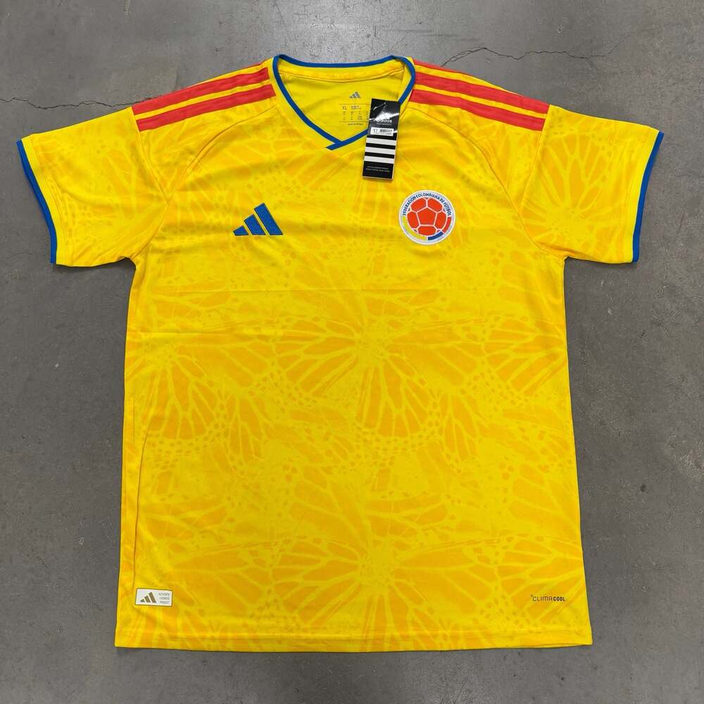 Adidas Colombia 2024 Home Soccer Jersey Size XL